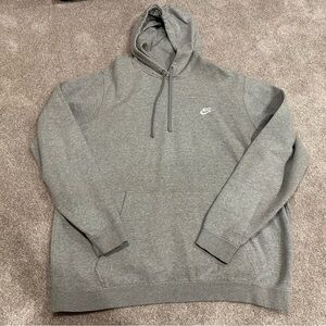 Nike Sportswear Club Fleece Pullover Hoodie  Mens XXL Gray